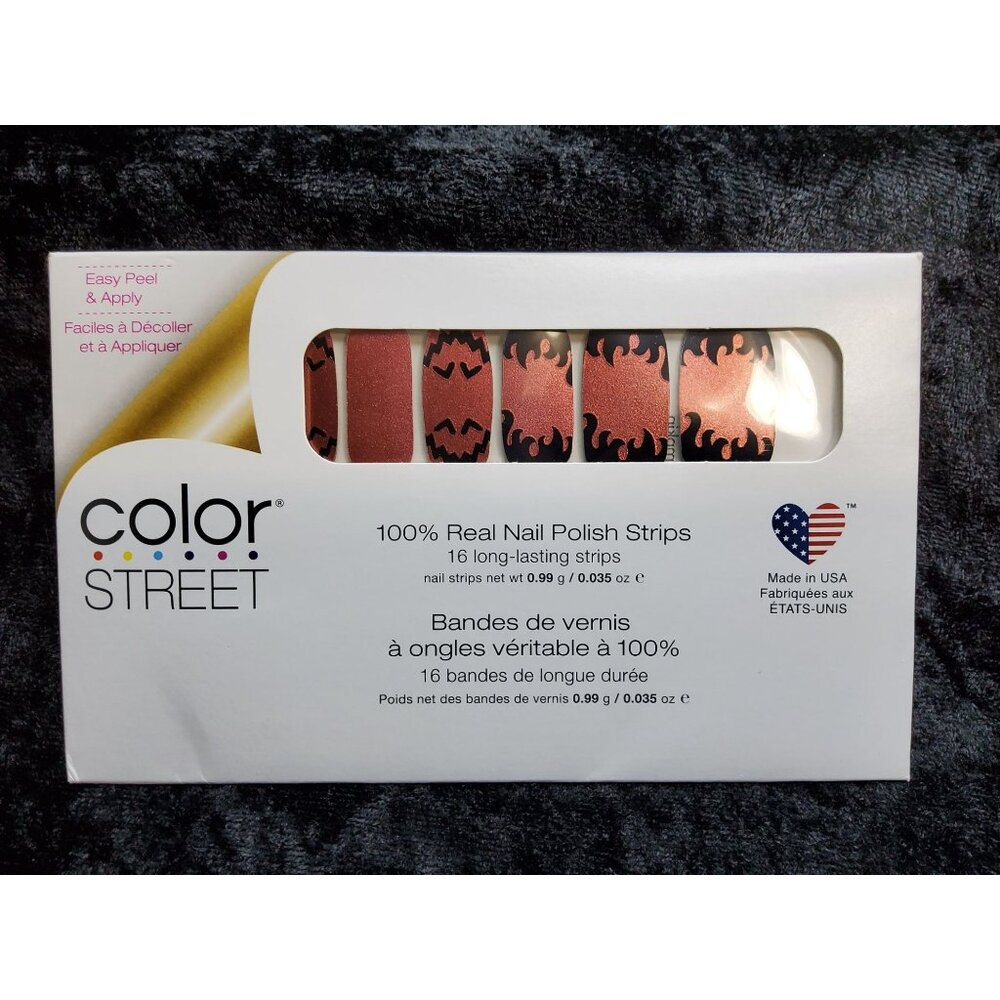 Color Street 100% Nail Polish Strips - New "hey pumpkin"